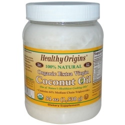 Органическое кокосовое масло Healthy Origins
